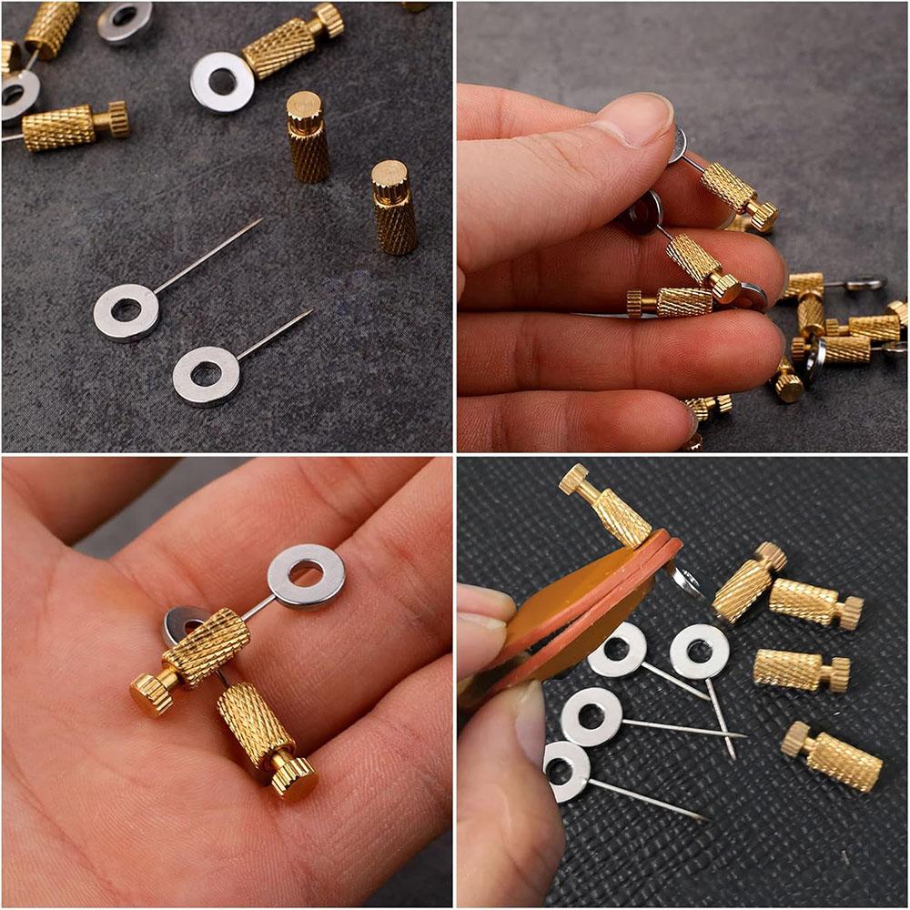 5/10pcs DIY Leather Suture Positioning Needle Tool Suture Fixed Position Needle Leather Fixed Suture Needle Craft Supplies