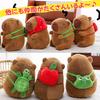 Leap Raupe Capybara Plush Toy, Cute Stuffed Animal, Apple, 20cm, Gift