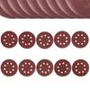 100pcs 5Inch 125mm Round Sandpaper Eight Hole Disk Sand Sheets Grit 40-600 Hook And Loop Sanding Disc Abrasives For Polish