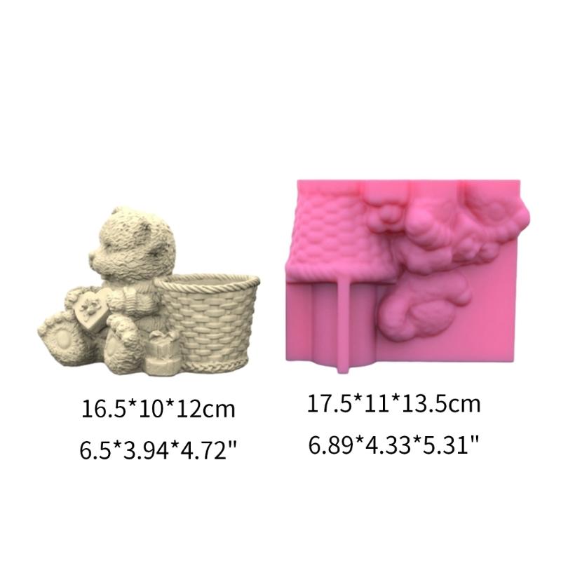 Flower Pot Silicone Mold Concrete Cement Flowerpot Mold Plaster Mold Cup Epoxy Resin Mold Home Decor