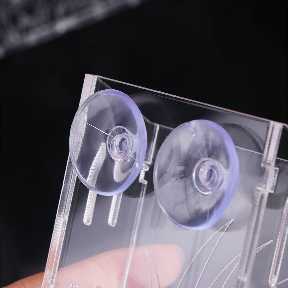 Wall Hanging Aquarium Plants Cup Transparent Floating Aquatic Planter Holder Acrylic With Suction Cups Fish Tank Planting Cup