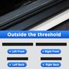 For Chery OMODA C5 -2025 Car Door Sills Scuff Plate Threshold Protector Interior Imitation Carbon Fiber Sticker Accessories