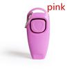 Clicker per addestratori di cani con fischietto multifunzione 2 in 1 per animali domestici con portachiavi per addestratori di cuccioli di animali domestici
