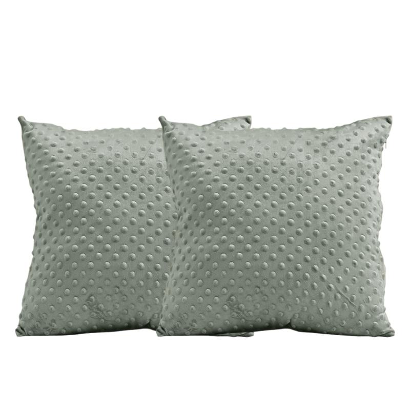 Bean Shape Throw Pillowcase Soft Plush Cushion Cover Durable Machine Washable For Interior Sofa Bed Design