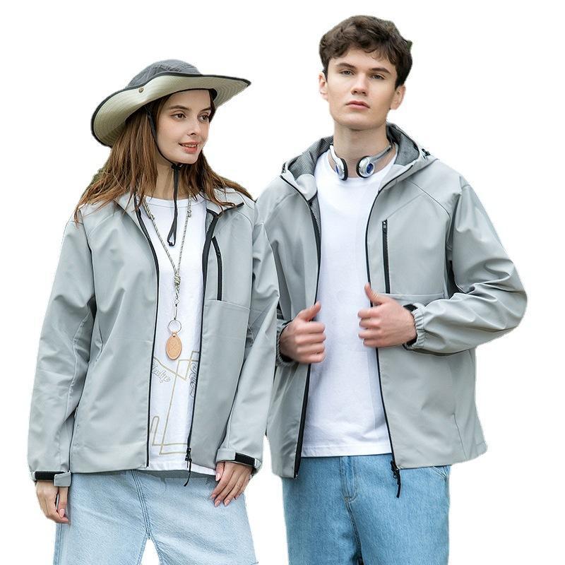 Thin Jacket Workwear Jacket Men's Women's Large Size Outdoor Sports Jacket