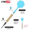 Set of 3 Practice Darts: 15g Copper Darts with Integrated Tail and Tip for Bar Games
