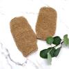 Natural Jute Exfoliating Gloves Deep Cleanse Bath Towel Bath Massage Gloves  Spa Treatment