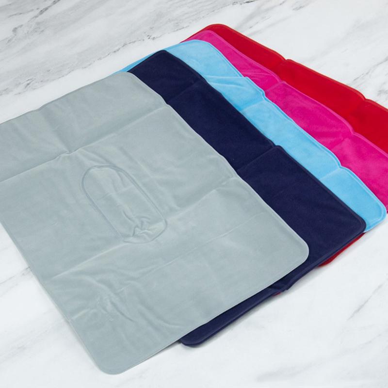 Travel Inflatable Pillow Flocking + Pvc Car Inflatable Bed Accessories Outdoor