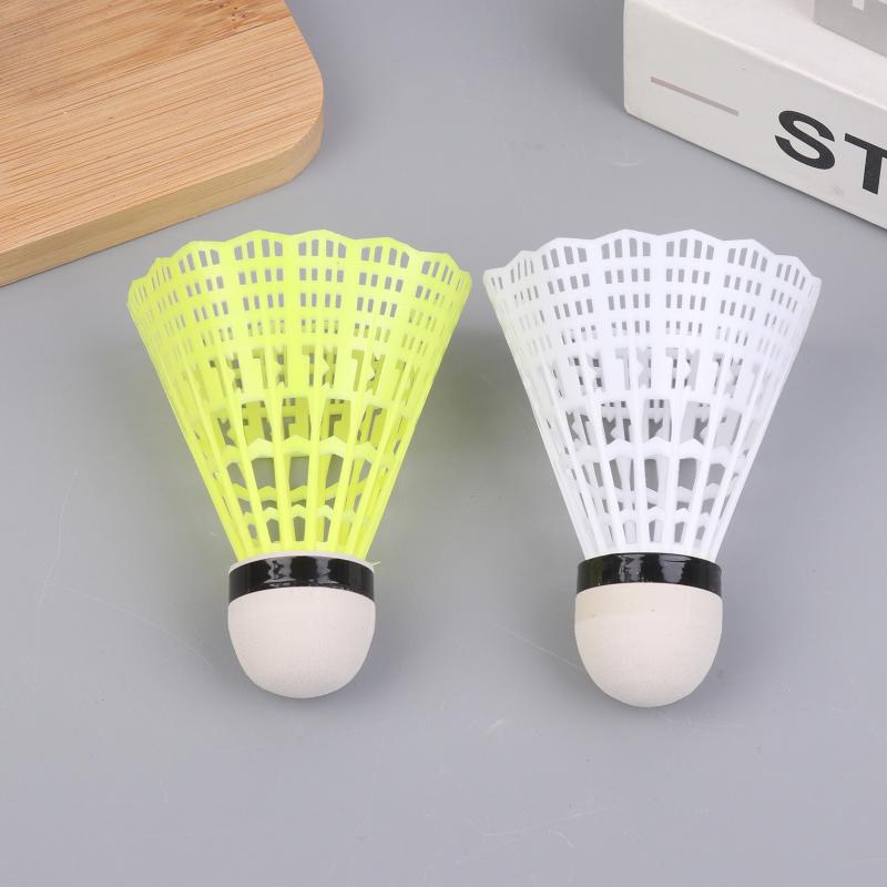 6Pcs/Paper Tube Nylon Plastic Badminton Shuttlecock For Practice Portable Shuttlecocks Sport Training Kids Entertainment