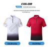 Unisex Quick-Dry Stand Collar Polo Shirt - Short Sleeve Casual Sportswear