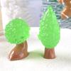Cute Luminous Cartoon Small Tree Micro Landscape Gardening Ornament DIY Transparent Resin Accessory