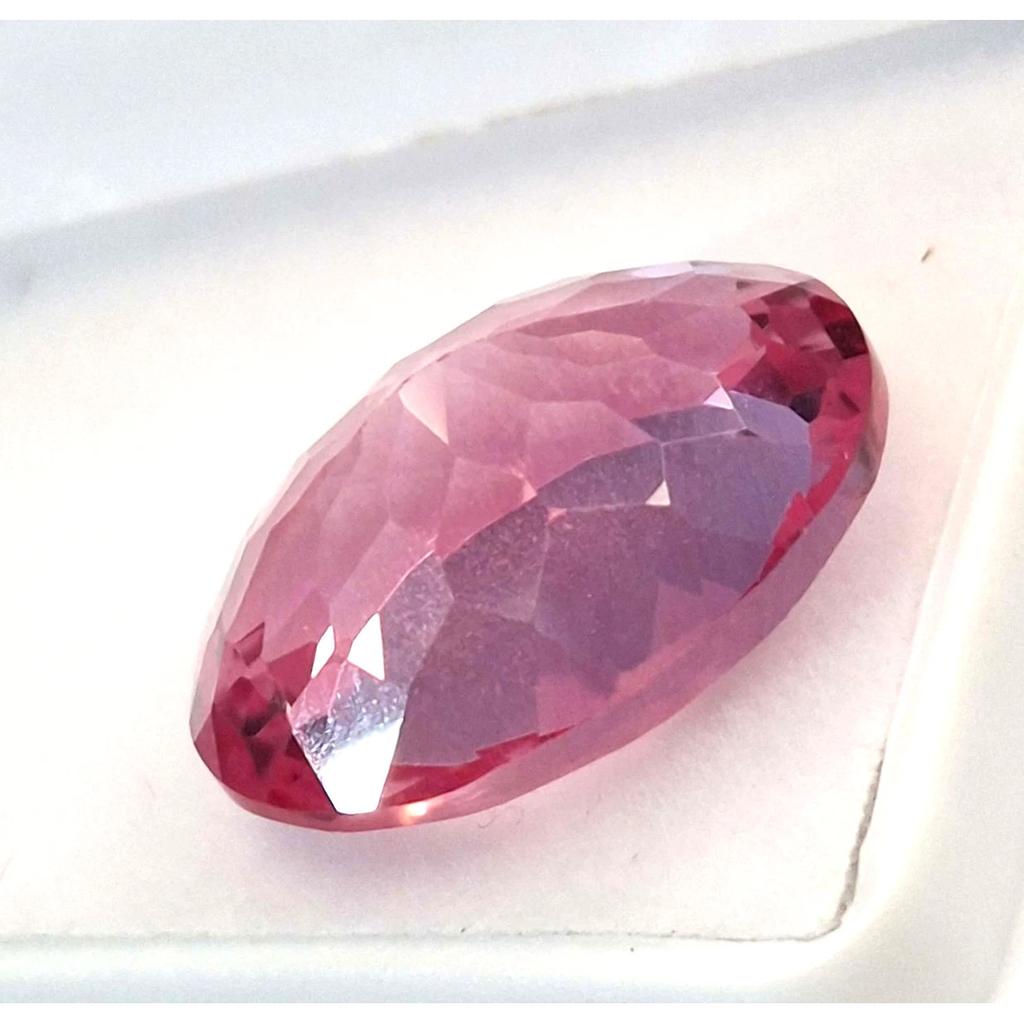 Fabulous Natural Padparadscha Sapphire 8-10 Ct Oval Cut Certified Gemstone