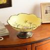 Retro Ceramic Fruit Bowl Set for Living Room and Dining Table