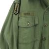 US ARMY 60s Vintage DSA Long sleeve Military shirt khaki Men's Used