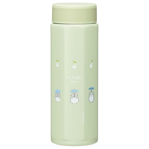 Skater Stainless Steel Mug Bottle, 500ml, Easy to Hold, Octagonal Shape, My Neighbor Totoro, Dondoko, Studio Ghibli, Insulated, and Cold Water Bottle,