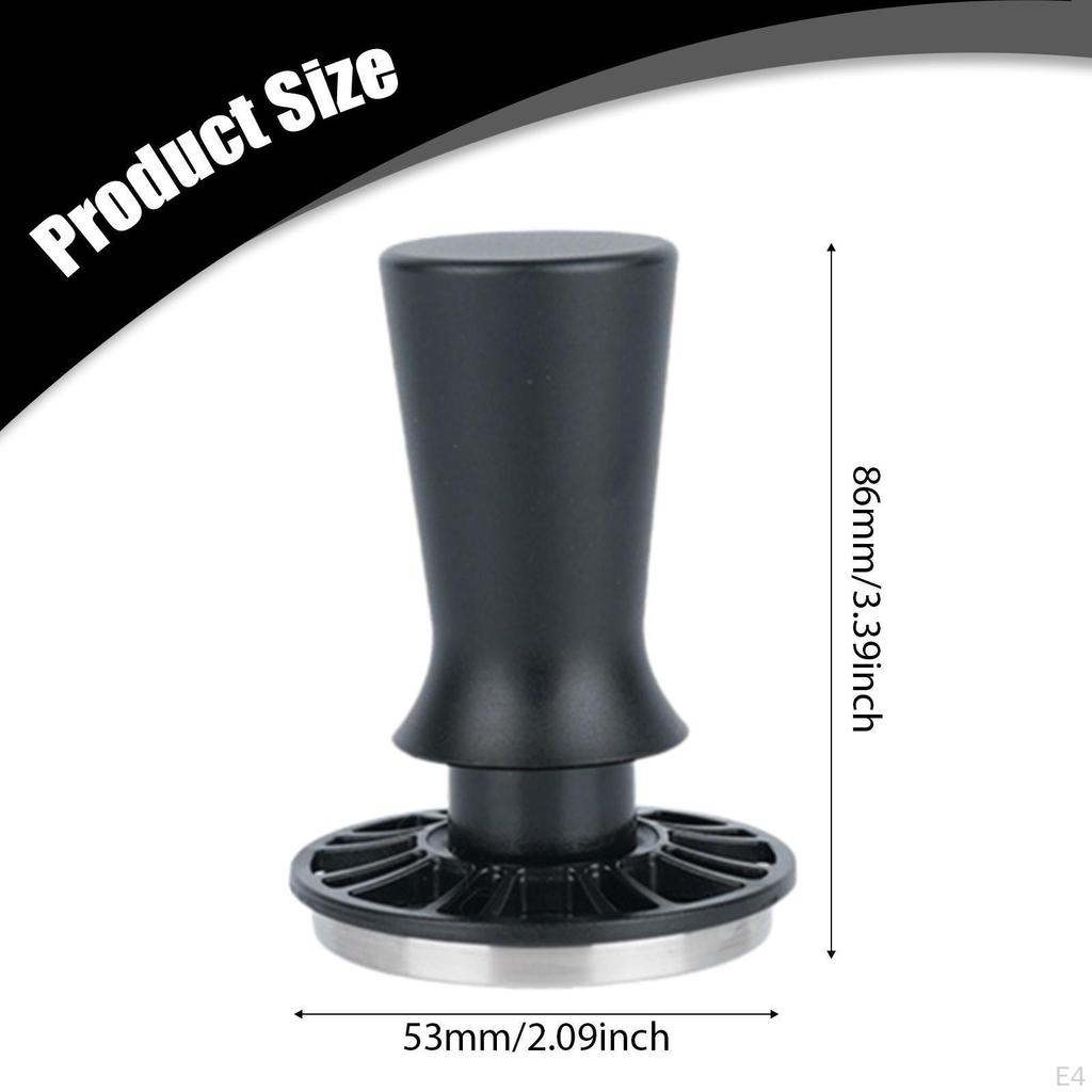 Coffee Tamper Kitchen Tool Premium Easy to Clean Replacement Stainless Steel Flat Base