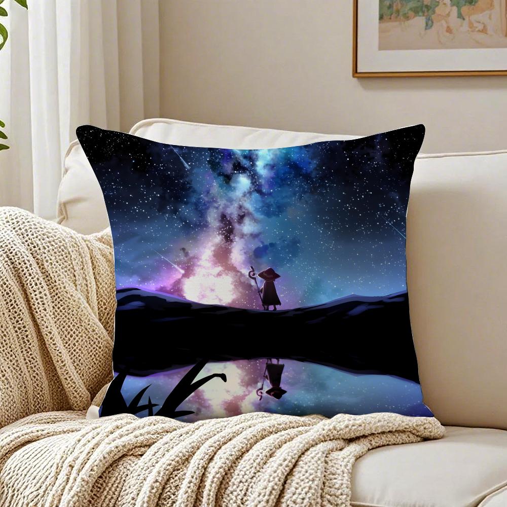 Anime ComedyFantasy KKonosuba Cushion Cover Pillowcase Antidustmite living Room Sofa Decor Cushion Room