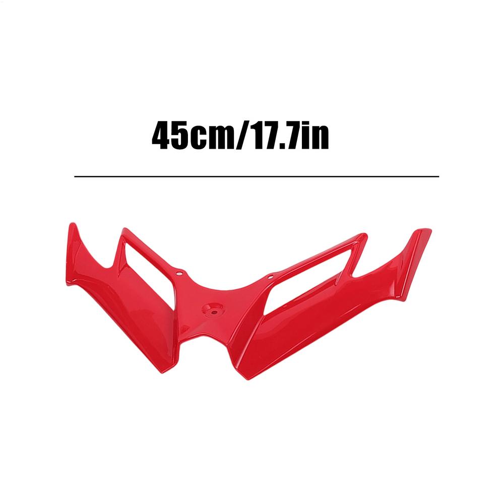 Motorcycle Front Fairing Winglets Universal Side Spoilers Dynamic Motorcycle Winglet Aerodynamic for Modification Protection