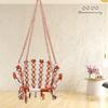 Round Cotton Home Swing Chair for Adults & Kids/Hammock Hanging Swing for Balcony, Indoor & Outdoor Handmade Cotton Jhula