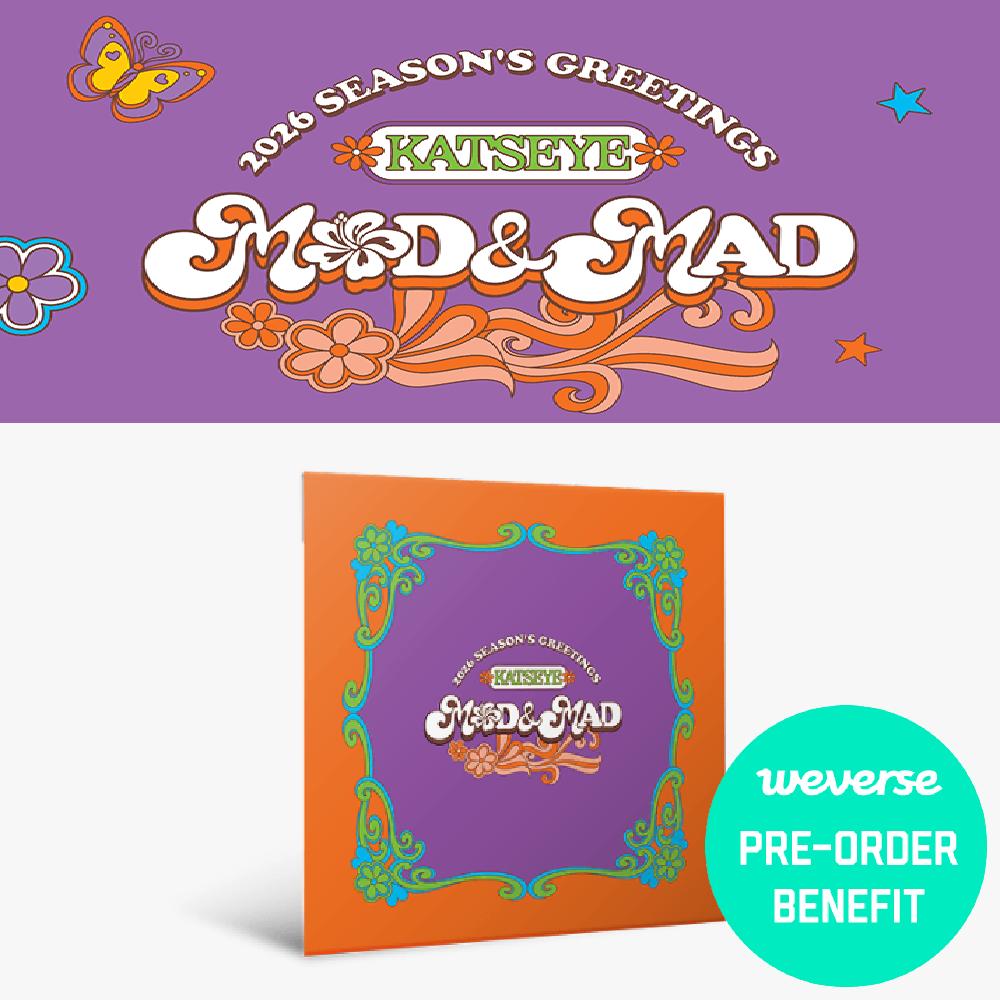 

Предзаказ KATSEYE 2026 Сезонные поздравления и POB от Weverse