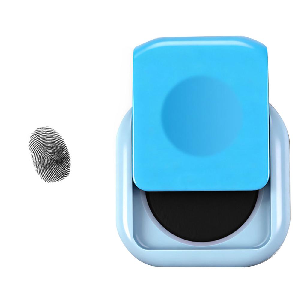 Professional Office Business Stamp Inkpad Multifunctional Fingerprint Inks Pad Quick Dry for Office Financial Use