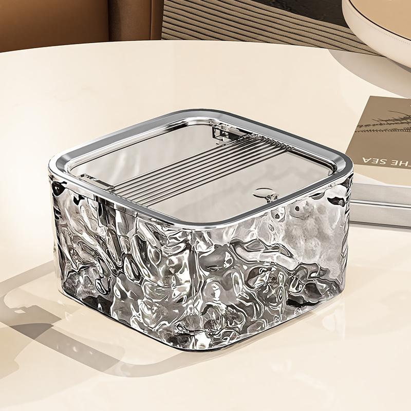 Aufbewahrungsbox für Haarschmuck Haarspange Haarband Band Transparent Acryl Organizer Desktop Aufbewahrungskorb Waschmittelkapsel Aufbewahrung