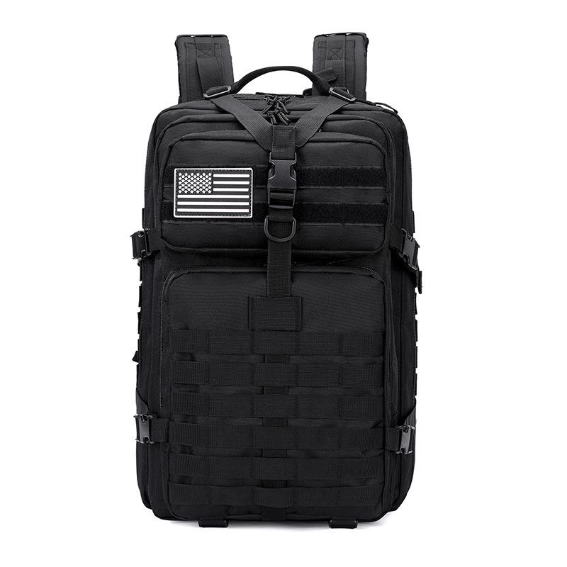 Large Waterproof Camouflage Tactical Backpack for Outdoor Mountaineering