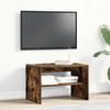 VidaXL TV Cabinet Smoked Oak 60x40x40 Cm Engineered Wood, TV Unit, TV Console, TV Bench, Television Cabinet, Furniture 859104
