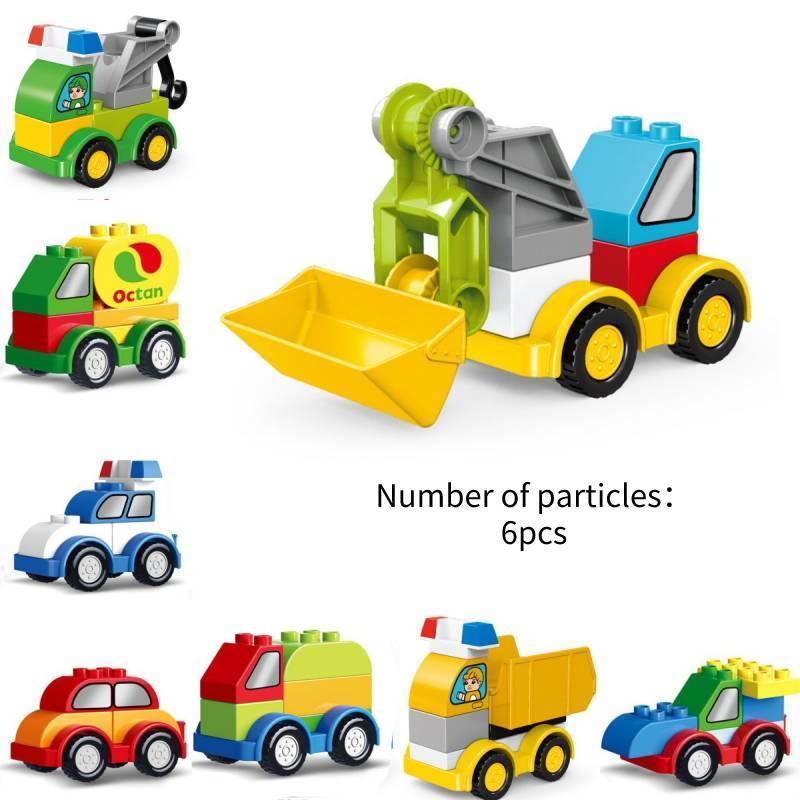 Brand Name Compatible With Lego Large Particle Creative Engineering Car Diy Building Block Toy Gift For Kids