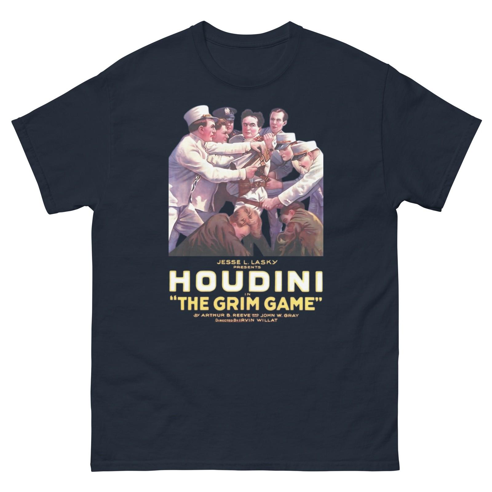 Houdini T-Shirt Classic Magic Graphic 100% Cotton XXXL