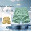 Ice Silk Men's Plus Size Casual Beach Shorts - Lightweight, Loose-Fit Running Sports Summer Shorts