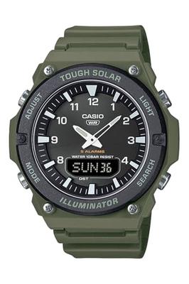 Watch, Casio Collection, Tough Solar, AQ-S820W-3BJF, Men's, Khaki, [Official Japanese Product]