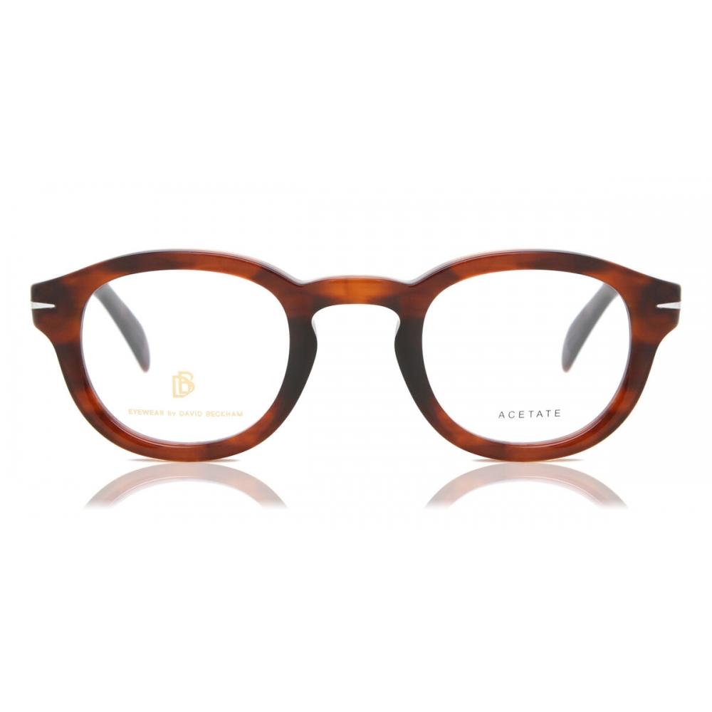 

David Beckham Db 7069 Ex4 Men Eyeglasses Brown Horn/45