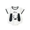 DUUDUU Long-eared Dog Cotton Romper - Summer Cooling Infant Bodysuit for Baby Boys, Class A Quality.