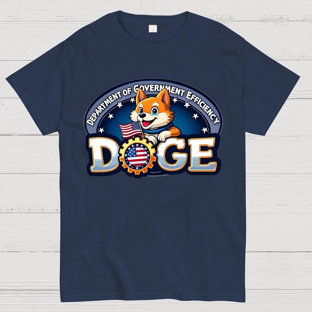 D.O.G.E-Department of Government Efficiency Cotton Summer Casual Cool Loose T-Shirt