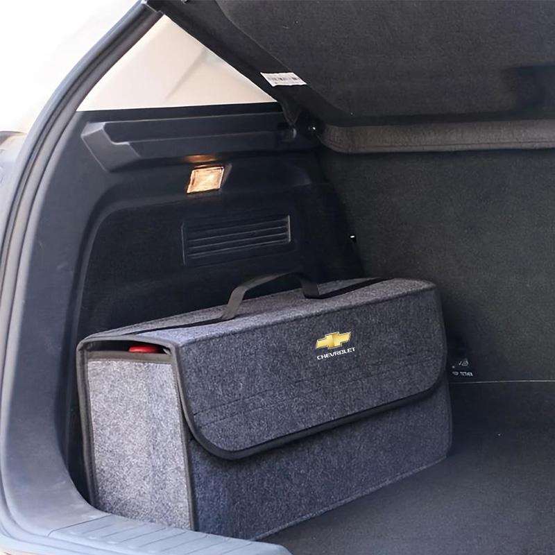 knuz4 Car Trunk Organizer Box car Cargo Box Storage Bag For Chevrolet Onix Cruze Silverado Impala Equinox Malibu Tahoe Cobalt Camaro