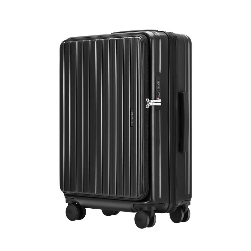 Расширяемый жесткий чемодан TravelGo с боковым открытием 20 inch