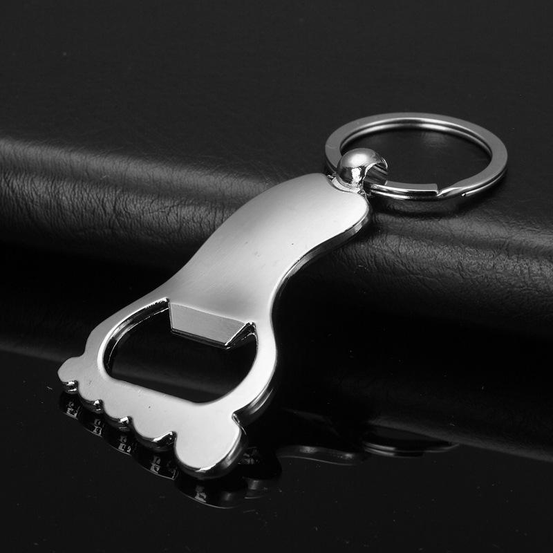 1PC Shark Shaped Bottle Opener Keychain shaped zinc alloy Silver Color Key Ring Beer Bottle Opener Unique Creative Gift Bar Tool