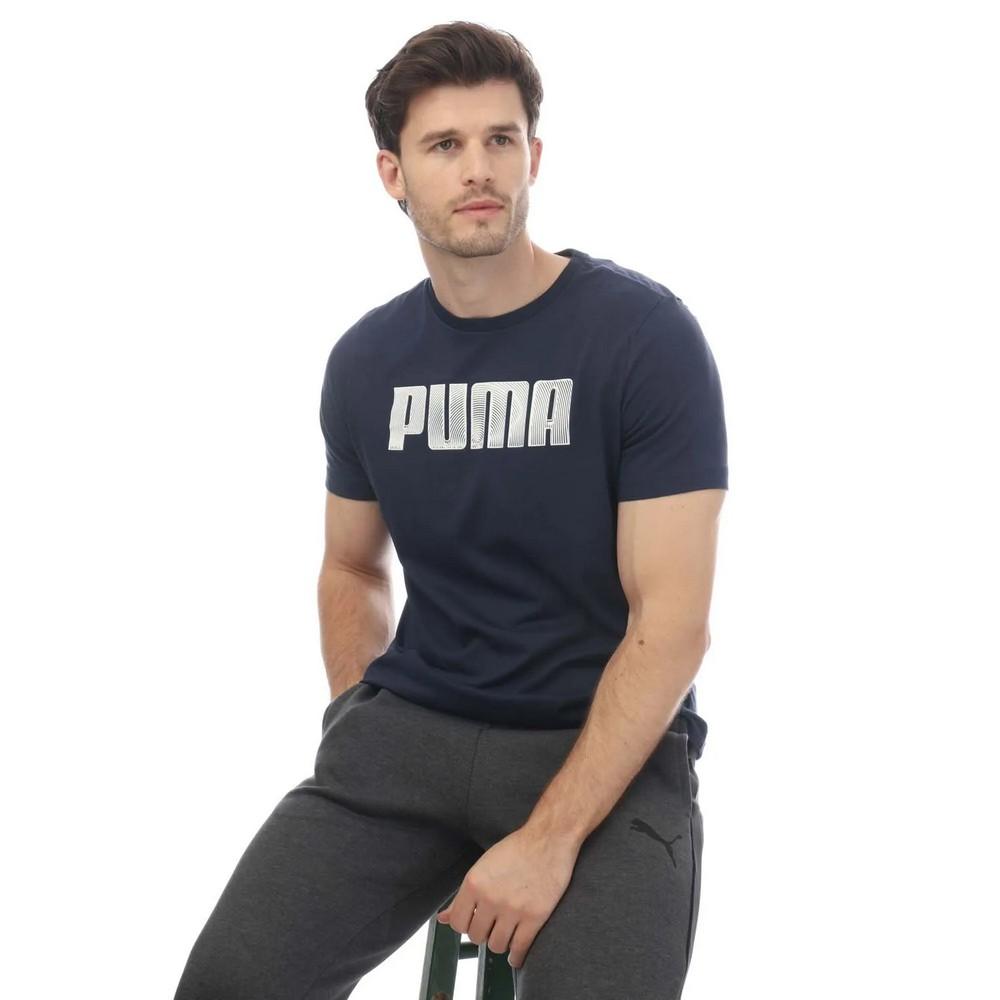Puma Mens Sportstyle Logo T-Shirt