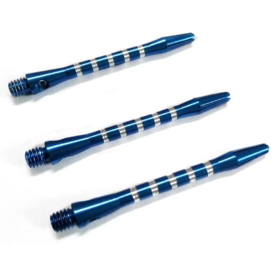 12 Stück Aluminiumlegierung Wurfpfeile 2BA Schäfte Vorbauten Standardgewinde Zubehör