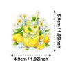 50 Pet French Food Stickers Cartoon Transparent Waterproof Stickers Refrigerator Stickers Can Be Ordered
