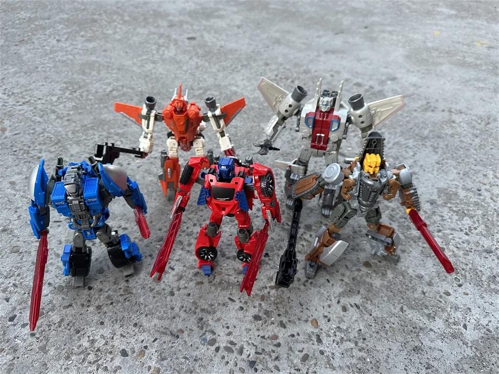 IN STOCK Transformation Toys Computron 5IN1 Combination W8617 Warbotron Scatters Action Figure Deformation Robot Anime Model