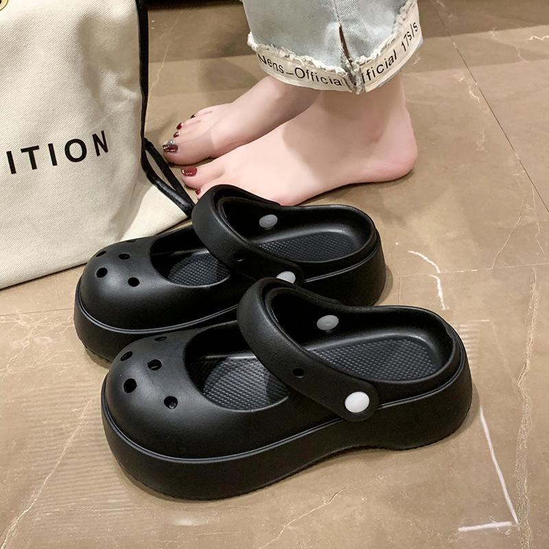 Women's Non-Slip Height-Increasing Summer Slippers - 2023 Soft-Soled Garden & Beach Shoes