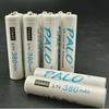PALO 20-40pcs 10440 Battery 380mAh Top Button 3.7V 10440 Rechargeable Lithium Battery AAA 3A Rechargeble Li-ion Batteries