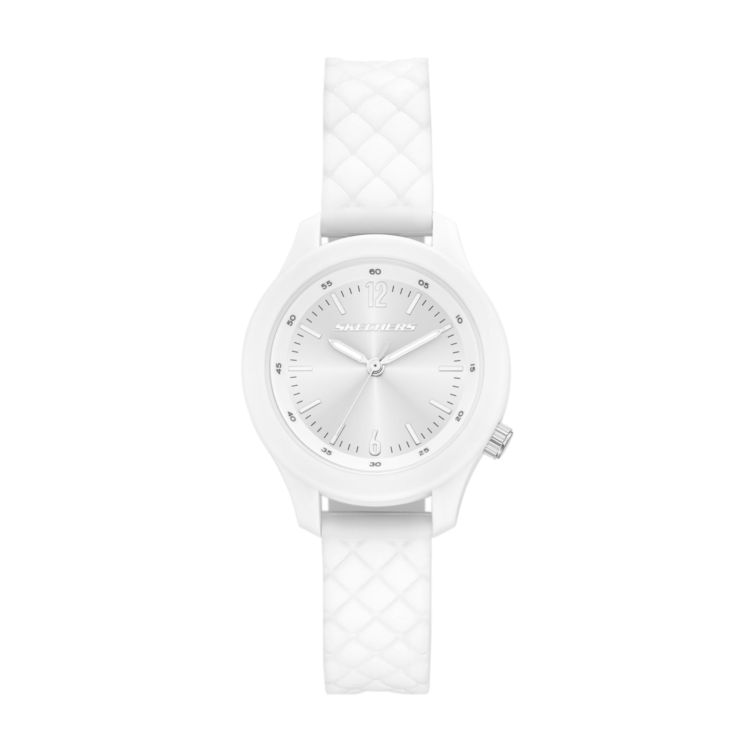 Skechers Analog Silicone Watch SR6386 Women s белый