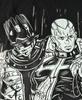 [USED] JOJO JoJo's Bizarre Adventure Father Pucci Anime T-Shirt Jump