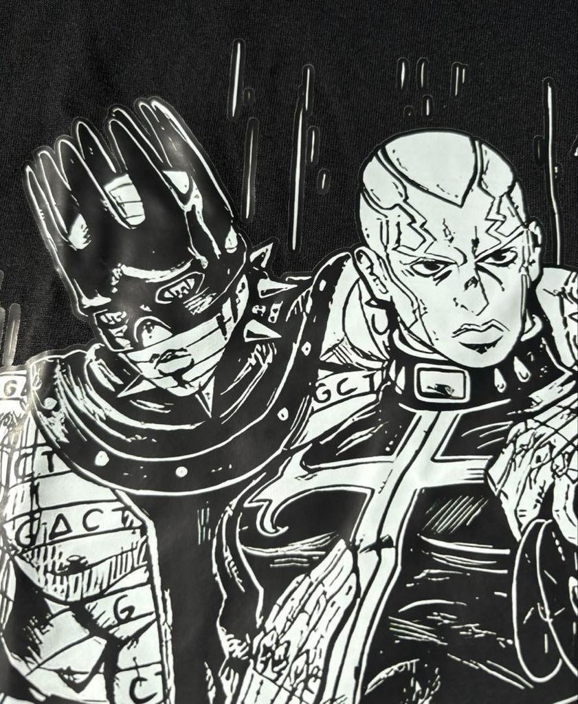 [USED] JOJO JoJo's Bizarre Adventure Father Pucci Anime T-Shirt Jump