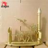 Bullet Casing Aircraft & Tank Model Pen Holder