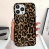Realistic Leopard Print Design Soft Phone Case For iPhone 17 16 15 14 Plus 13 12 11 Pro Max 7 8 SE2 16E 17 Air Shockproof Cover