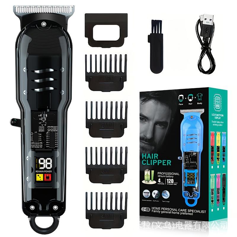 New style hair clipper transparent hair clipper hair clipper hair salon hair clipper professional barber shop electric clipper razor